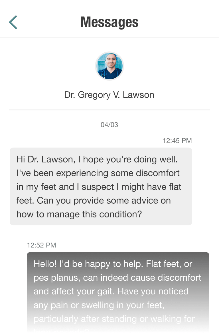 Atlas.md Patient Hub — messages